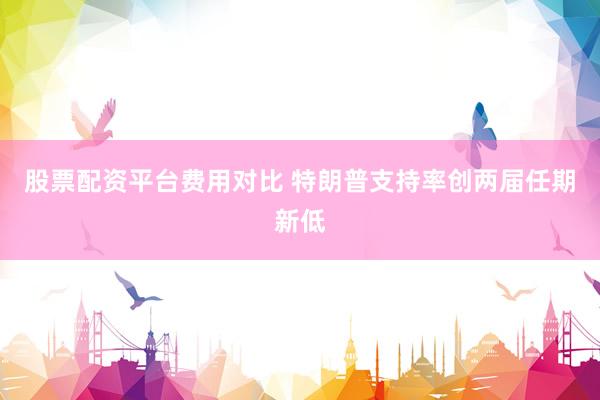股票配资平台费用对比 特朗普支持率创两届任期新低